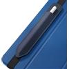 MoKo Custodia Porta Matite Adatta per Apple Pencil (PRO e USB-C e 1a e 2a Gen), Tasca Elastica Staccabile per Penna Stylus con Elastico Attaccato alla Custodia dell'iPad, Indaco