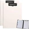 HAIYUU Portablocco A4, HAIYUU Cartelline Portadocumenti con Copertina Raccoglitore in Plastica Foldover Clip Boards Cartelline Porta Documenti Faldone Portablocco A4 per Scuola Industria Ufficio
