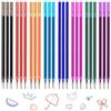Beinup 24 Pezzi Refill per Penna Gel Cancellabile, compatibili con Legami