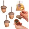 Set 4 Infusori Per Tisane In Acciaio Inox 304 – Diametri 4.5/5.5/7/9 Cm Con Catenella, Filtro Fine Per Tè In Foglie E Spezie - 3