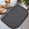 DOMUSTEX Zerbino Interno 60x90cm Semicerchio, Tappeto Antiscivolo e Lavabile in Lavatrice, Tappetino d'Ingresso Assorbenti per Cane, Corridoio, Bagno, Cucina