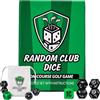 Fore! Cards Random Club Dice On-Course Golf Game