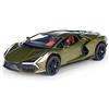 TGRCM-CZ 1/32 Lamborghini Aventador LP700-4 Model Car, in lega di zinco, con suono e luce, per collezionisti e bambini dai 3 anni in su, regalo di compleanno (verde)