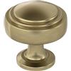 Amerock Pomello per armadietto, champagne dorato, diametro 32 mm, per cassetti, Winsome | Hardware per cucina e bagno | Hardware per mobili