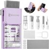 Ordilend Tutto in Uno Kit Pulizia Tastiera pc Computer Laptop Spazzola Pulisci Schermo per Tablet Auricolari Bluetooth Smartphone Earbuds Headphones Fotocamera