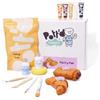 Pott'd Mini Kit di Ceramica | Kit di Argilla Autoindurente per Adulti | Include Colori, Pennelli e Strumenti da Vasaio | Tutorial Online 0 Passo Dopo Passo | Perfetto per Principianti