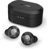 Philips T8505BK/00 Cuffie Bluetooth Wireless In Ear (Sistema Ibrido di Cancellazione Attiva del Rumore, Doppio Microfono, Driver 13 mm, Assistente Google, Ricarica Rapida) Nero - Modello 2020/2021