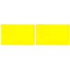 AZ FLAG Bandiera COMMISSARIO di Pista Gialla 90x60cm - Gran Bandiera COMMISSARIO di Percorso 60 x 90 cm Poliestere Leggero - Bandiere (Confezione da 2)