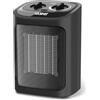 YASHE Portatile Stufa Elettrica 1500W, Temperatura con 3 Modalità, Termostato, Protezione da Surriscaldamento e Ribaltamento, in ceramica PTC Para Dormitorios, Oficinas