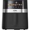 Solac - Friggitrice ad aria Léviter Gourmet G55 | 5,5L | 8 programmi | Schermo digitale | Temp. regolabile 80-200°C | Timer 60 min | Interno metallico | Rivestimento antiaderente