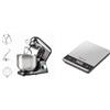 Girmi IM46 Impastatrice Planetaria + Girmi PS05 Bilancia da cucina Elettronica