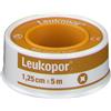 ESSITY ITALY SpA Leukopor Cerotto Rocchetto 1,25x500cm - Soluzione Delicata in TNT per Pelli Sensibili