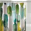 Americanflat Tenda Doccia 180x188 cm - Tenda Vasca da Bagno 100% Poliestere - Tenda per Doccia con Anelli in Metallo e 12 Ganci - Shower Curtain Resistente all'Acqua - Ovale Blu