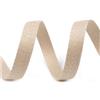 cyclingcolors Nastro in twill di cotone larghezza 10mm x lunghezza 50m, beige