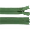 cyclingcolors 2x Cerniera invisibile N°3 30 cm - chiusura lampo in poliestere Dederon con cursore, estremità aperta, maglia scorrevole per cucito sartoria abbigliamento - verde bottiglia