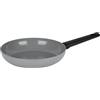 Sitram 716952 Padella in alluminio grigio collezione SILICE Ø 20 cm - Rivestimento antiaderente sano in ceramica garantito senza PFAS - Manico termoresistente, tutti i piani cottura inclusa induzione