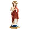 DRW Figura Sacro Cuore di Gesù Resina Dipinto a Mano 22 cm
