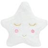 Plic Borsa dell'acqua calda 2 in 1, peluche piatto a forma di stella morbida per neonati e bambini, azione calda e fredda, borsa dell'acqua calda per microonde e perline in ceramica, adatta a tutte le età,