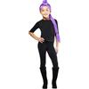 Rubie's RUBIES PARRUCCA RUMI per bambina, ragazze, k-pop- Rumi, netflix, parrucca, licenza ufficiale Netflix, demon hunters, huntrix, per carnevale, feste e cosplay