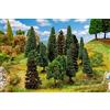 Faller FA181529 - Set di 15 Alberi da Bosco Misti, Diversi
