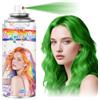 MSDADA Spray per Capelli Temporaneo Verde Smeraldo - Colore per Personaggi da Clown, Tema Giungla e Mostri Simpatici, Ideale per Scherzi, Halloween e Carnevale (120 ml)