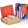 Venchi - Mini Libro con 8 Cioccolatini Assortiti, 105 Gr, Senza Glutine, Senza Coloranti e Conservanti, Idea Regalo Festa della Mamma