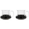 Tom Dixon - Set di 2 - Vetro soffiato Bump - Nero - Vetro borosilicato soffiato - Designer Tom Dixon