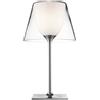 Flos - Lampada da tavolo K Tribe - Trasparente - Metallo cromato - Designer Philippe Starck