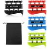 DEANKEJI 4 Pièces Riabilitazione Mano, 4 Grades Allenamento Mani, ABS Finger Exerciser, Avambracci Attrezzi con Custodia per Atleti, Chitarristi, Arrampicatori e Fisioterapisti