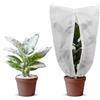 GARDENIX Protezione Invernale per Piante, 120 x 180 cm, 50 g/m², Protezione Invernale per Piante in Vaso, Protezione antigelo, con Chiusura Lampo e Coulisse, Resistente agli Strappi, per Piante in