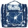 Narwey Organizzatore cosmetico di trucco della borsa di lavaggio da viaggio appeso per le donne ragazze bambini, Blue Lotus (Large)