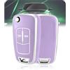 LELNOOS Cover Chiave Auto, Silicone Custodia Chiave Protettiva Copri Chiavi per Opel Vauxhall Corsa D E Astra H J Zafira B C Tourer Adam Meriva Mokka Insignia Antara Signum Vectra Tigra Cascada