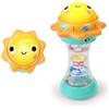 Bright Starts, Torcia Giocattolo Just for Sun con Suoni di Animali, Perline Sonaglio e Specchietto, Unisex, 6+ Mesi, Stimola l'Udito e Il Tocco, Design Colorato e Sicuro