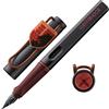 Lamy safari Harry Potter Gryffindor Penna stilografica - Edizione speciale con stemma della casa - Pennino in acciaio (M) - Impugnatura ergonomica - Cartuccia d'inchiostro T10 blu - Per destrorsi