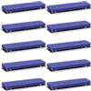 AMONENZ 10 Pezzi Badge Portanome Magnetica, Blu 45 x 13 mm Targhette Magnetiche Autoadesive, Magnetiche per Abbigliamento Misura, per Marcatori e Schermi per Copertine Identificative