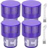 VOLTIX Filtro Lavabile di Ricambio Compatibile con Dyson V10 SV12 - Compatibile con Aspirapolvere Cyclone Series, V10 Absolute, Animal, Total Clean e Motorhead - Sostituisce Parte n. #DY-969082-01 (4)