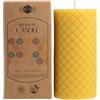 Danilovo Candele Cera d'Api Naturale al 100% - Decorazioni Casa Eleganti e di Alta Qualità - Candele Naturali Decorative e Sostenibili (1 pz, 5 x 10 cm, 20 Ore)
