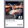inspire by Hampton Frames Inspire By Hampton WELFORD - Cornice per poster formato A3 (29,7 x 42 cm), in acrilico (non-vetro), colore: grigio chiaro, confezione da 1