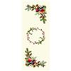 IL MAGGIOLINO |Runner Gobelin 100x40 cm, Tessuto Gobelin Orlato, Made in Italy