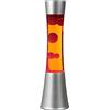 Licht-Erlebnisse Lavalamp Sandro lampada a lava originale e vivace con effetto magma rosso arancione lampadina 39 cm G9 incl. ideale per camera da letto, soggiorno