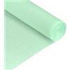 QUARKZMAN Rotolo di Carta Crespa 210cm Lunghezza 50cm Larghezza per Cerimonia Nozze Varie Grandi Feste Decorazione, Verde Brillante