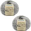 Kalapanta 2 Gomitoli Lana Ecologica Sesia, 50% Lana 50% Alpaca 100 g/170 m, ferri 5-5.5, uncinetto 4-5 (Grigio - 0603, 2)