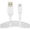 Bluebird Cavo USB 2.0, tipo A-C, bianco