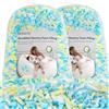 HONEHO Imbottitura in memory foam da 4,4 kg per pouf, aggiunta di particelle di gel, accogliente e morbida, ideale per riempire sacchi per bambini, cuscini, cucce per cani, cuscini per divano