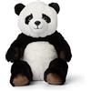 WWF Peluche 01100 - Eco peluche Panda realistico, circa 23 cm, meravigliosamente morbido e morbido, lavabile a mano