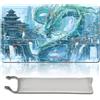 MilkPlaymat MTG Tappetino da gioco Premium XXL (60 x 35 cm), design fantasy ad alta risoluzione, tappetino in gomma antiscivolo per TCG/CCG/MTG (con zona, mtg50-2)
