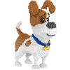 AERBRI Set di micro blocchi per cani, modello fai da te, micro pietre da costruzione 3D, classiche, anime, mini mattoncini da costruzione, regalo per bambini e adulti