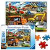 Ravensburger Puzzle per bambini Ravensburger - 12973 veicoli in cantiere - puzzle per bambini dai 6 anni in su, con 100 pezzi in formato XXL