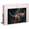 Ulmer Puzzleschmiede - Puzzle Classico da 1000 Pezzi - Yak - Montagna e Animali