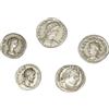 lazzaro italy Monete Romane imperiali antiche placcate Argento - Collezione Set Replica imperatori Romani 5 Pezzi - Artigianato Italiano, Fatte a Mano - Made in Italy